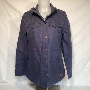 L.L. Bean Women's Navy Blue Utility Jacket Size Medium